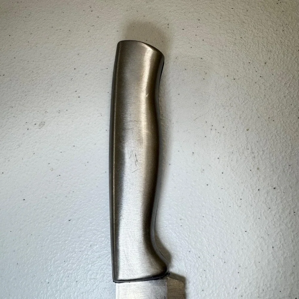 Farberware Serrated Utility Knife Silver Handle Kitchen Tool‎